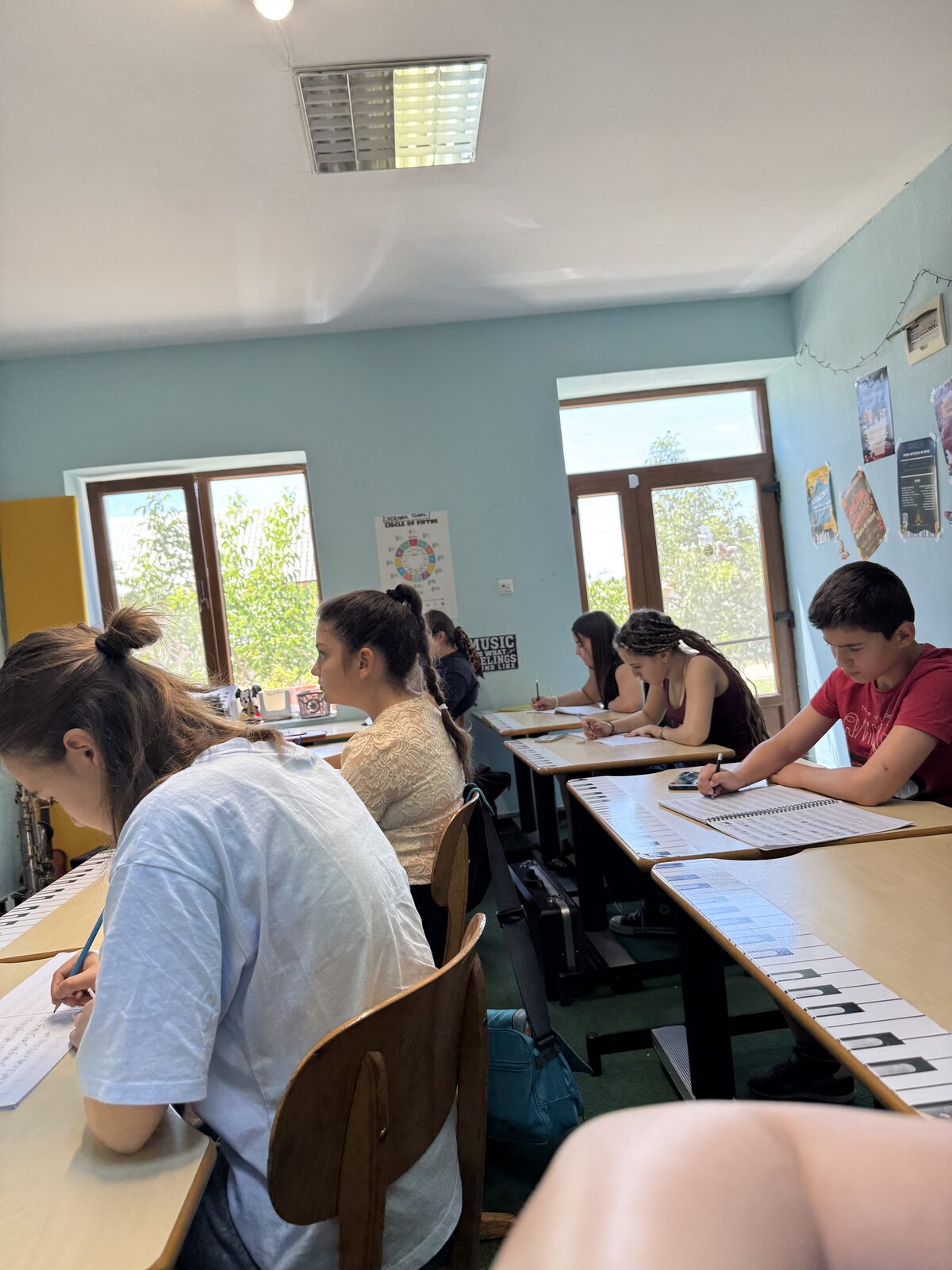 Moment din timpul orelor de curs 11